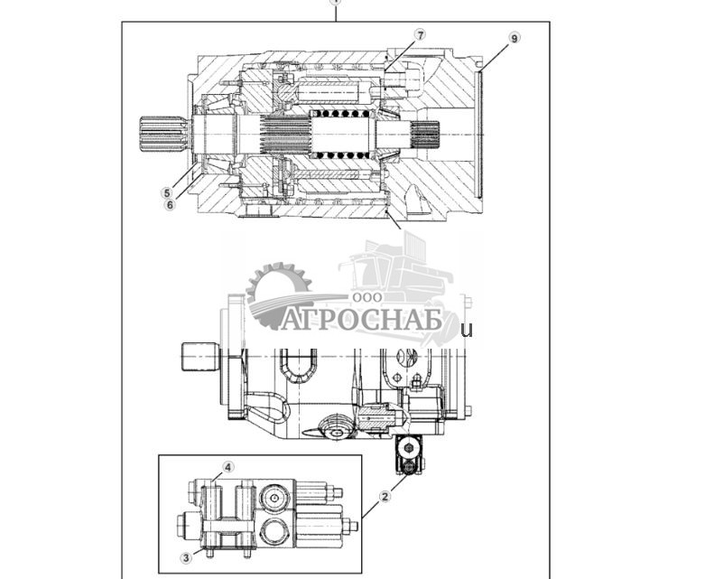 Hydraulic Work Pump Components - ST851482 490.jpg